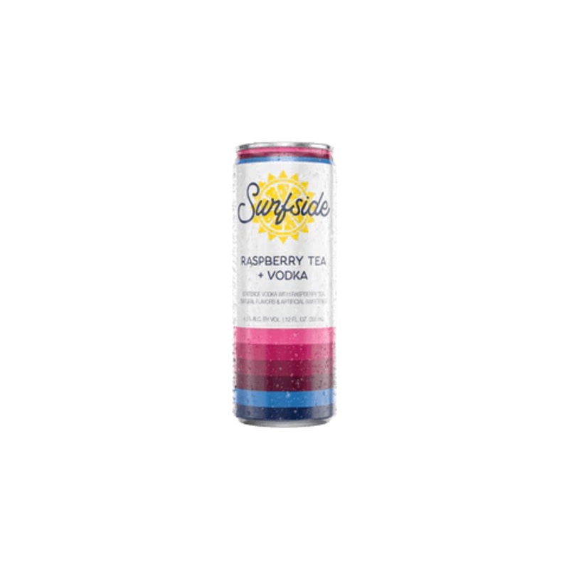 SURFSIDE RASPBERRY TEA & VODKA 4PK