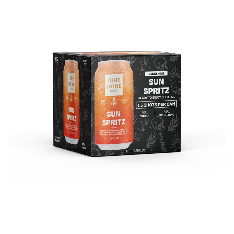 June Shine Sun Spritz 12oz 4pack Cans