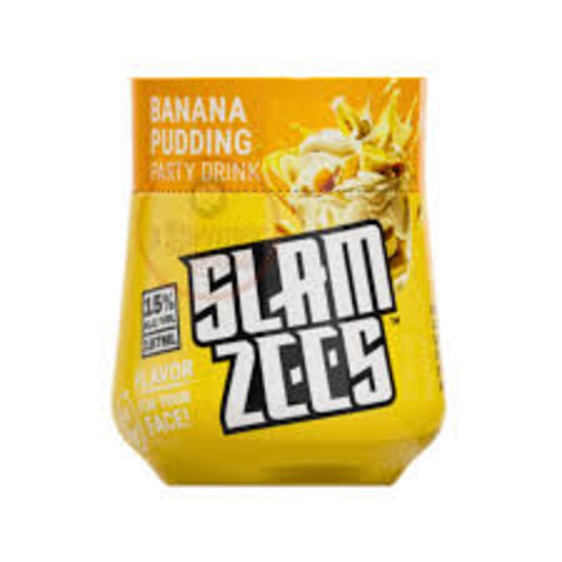 Slam Zees Banana Pudding Party Drink 187ml