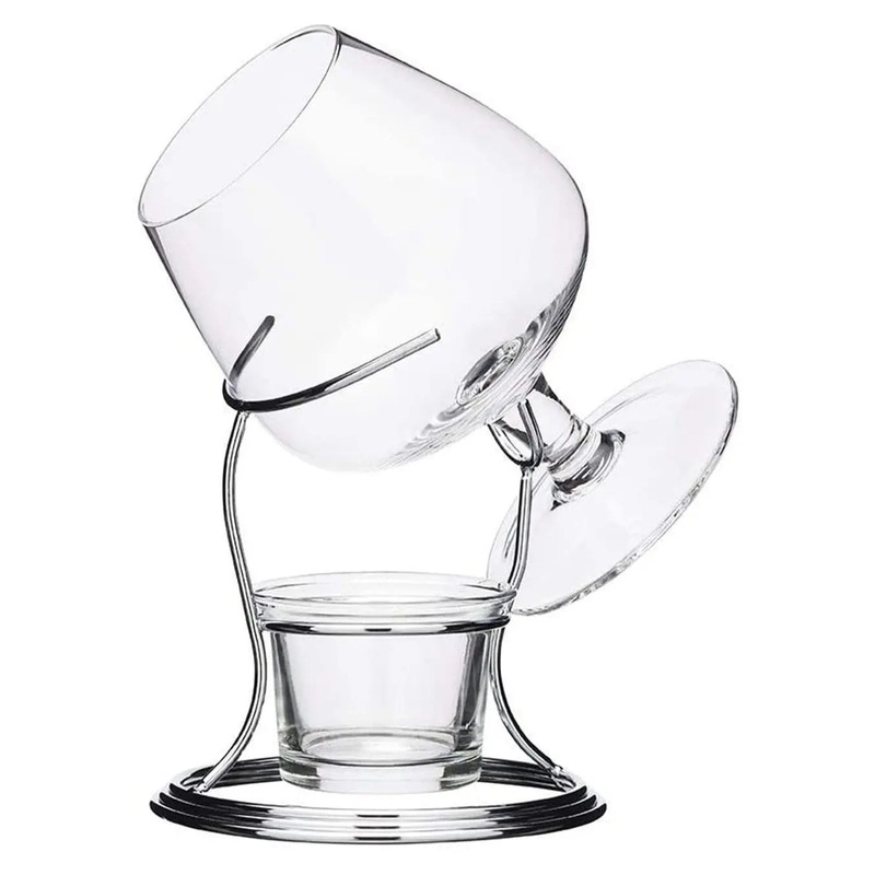 BarCraft Brandy and Cognac Warmer Gift Set