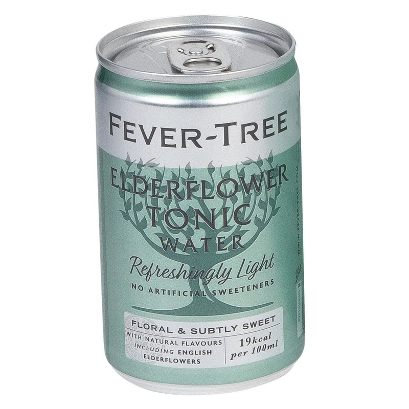 Fever-Tree Refreshingly Light Elderflower Tonic Water, 150 ml