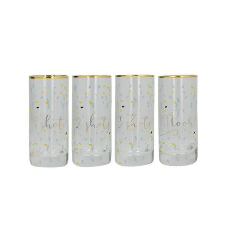 Ava & I Party Shot Glasses Set Of 4