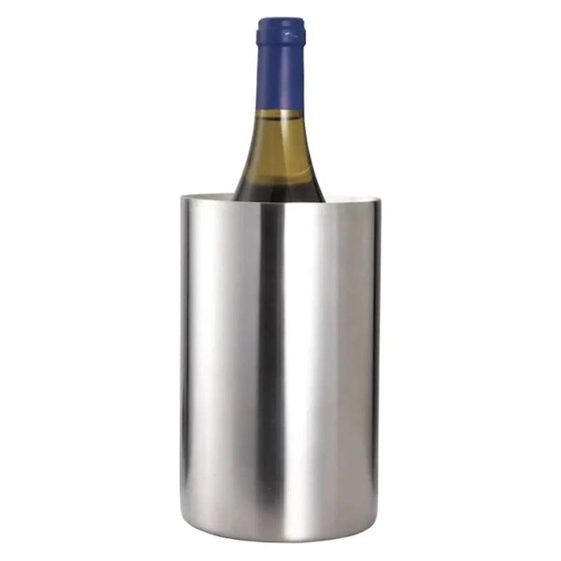 BarCraft Stainless Steel Double Walled Wine Cooler