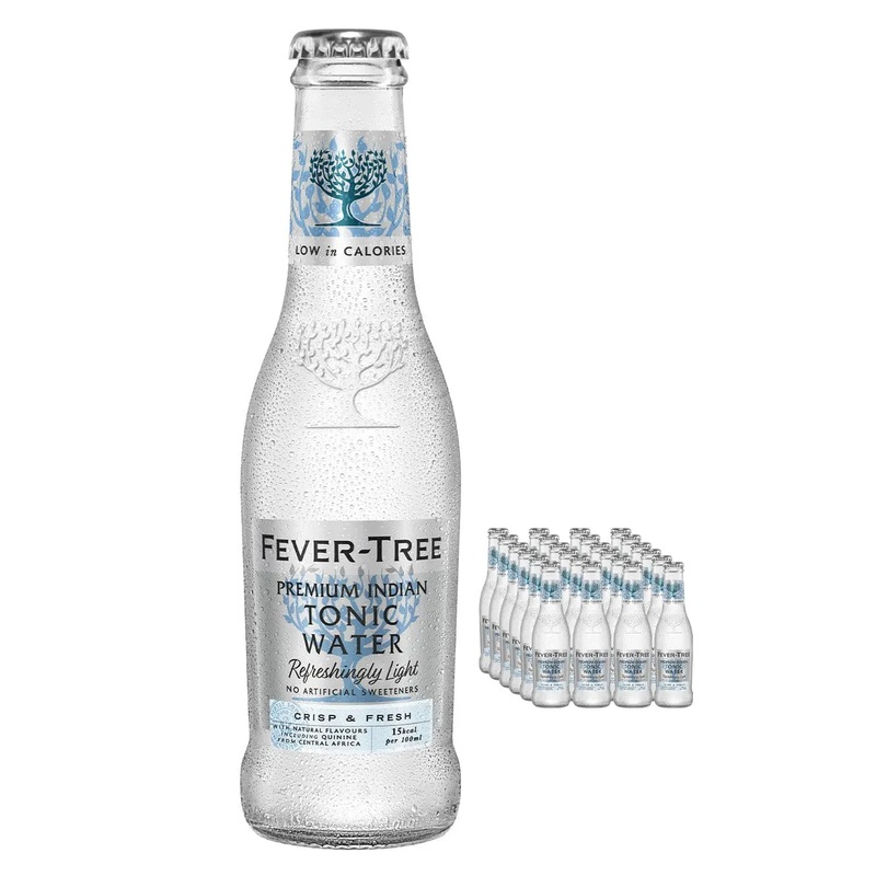 Fever-Tree Refreshingly Light Tonic Water Multipack, 24 x 200 ml