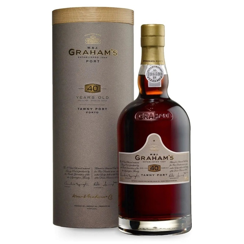 Grahams 40 Year Old Tawny in Leather Tube, 75 cl