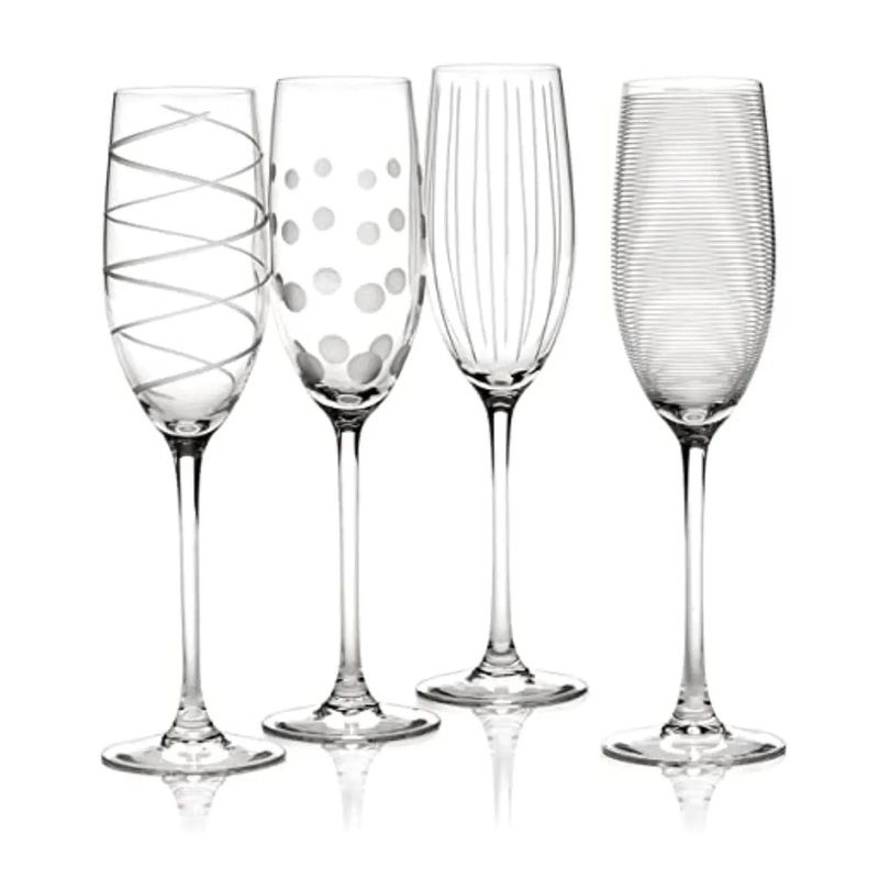 Mikasa Cheers Pack Of 4 Flute Glasses