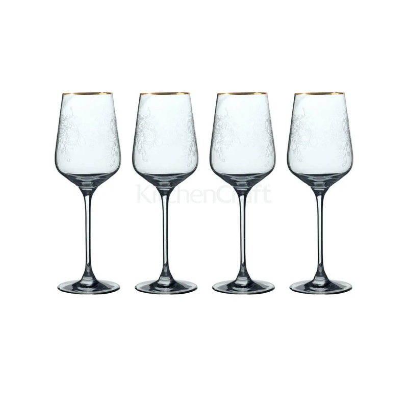 Victoria And Albert Cole White Wine Glass Set Of 4