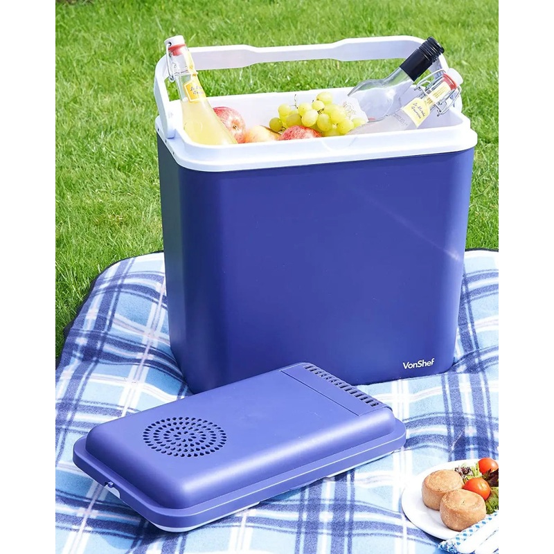 VonShef 22L Blue Cooler Box