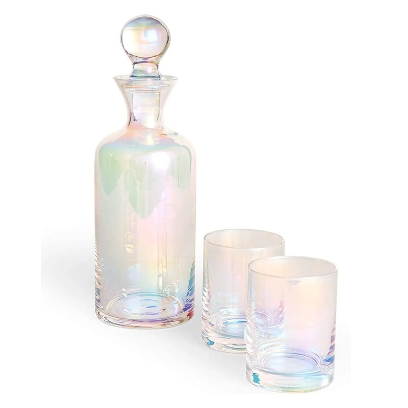 BTFY Glass Decanter and Tumbler Gift Set