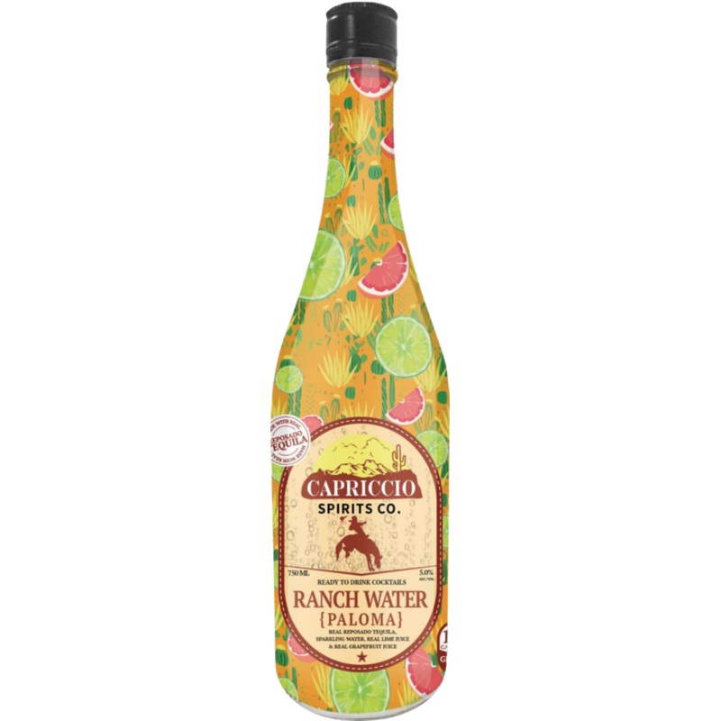 Capriccio Spirits Ranch Water Paloma Cocktail
