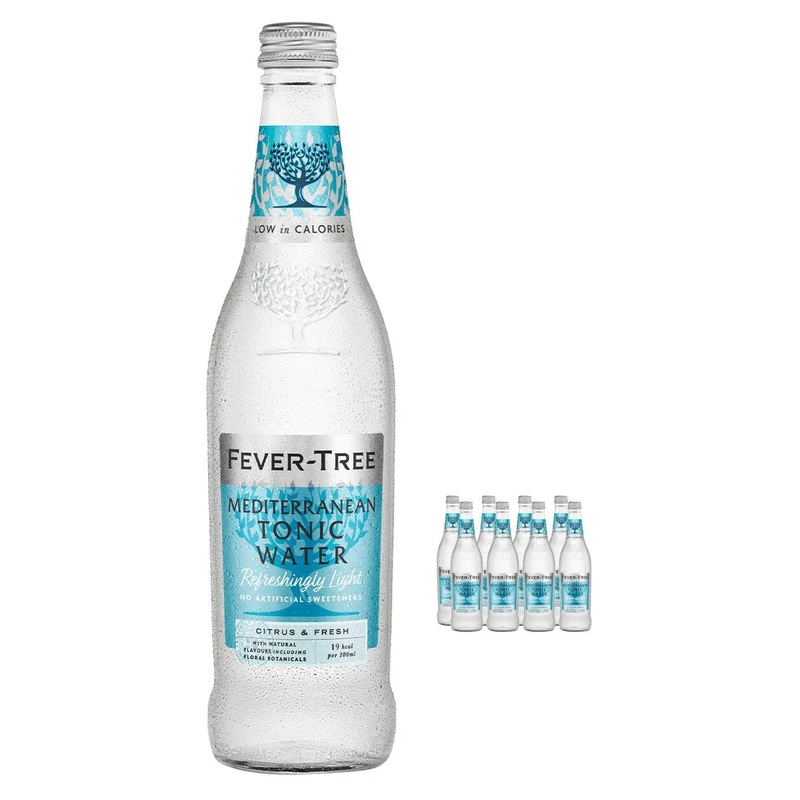 Fever-Tree Mediterranean Tonic Water Multipack, 8 x 500 ml