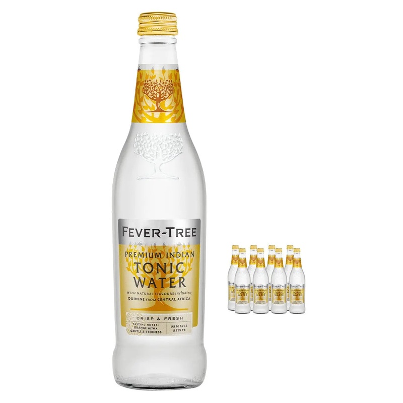 Fever-Tree Premium Indian Tonic Water Multipack, 8 x 500 ml