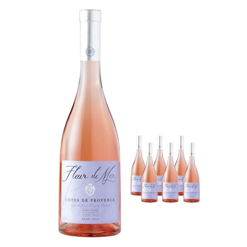 Fleur de Mer Provence Rose 2018 Wine Case, 6 x 75 cl