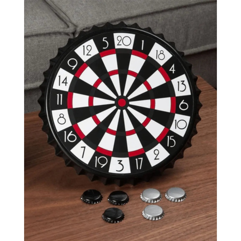 Harvey's Bored Games - Magnetic Bottle Cap Darts