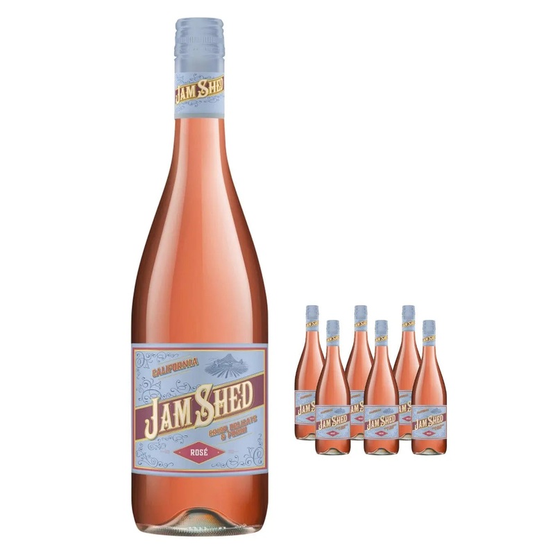 Jam Shed Rose Wine Case, 6 x 75 cl