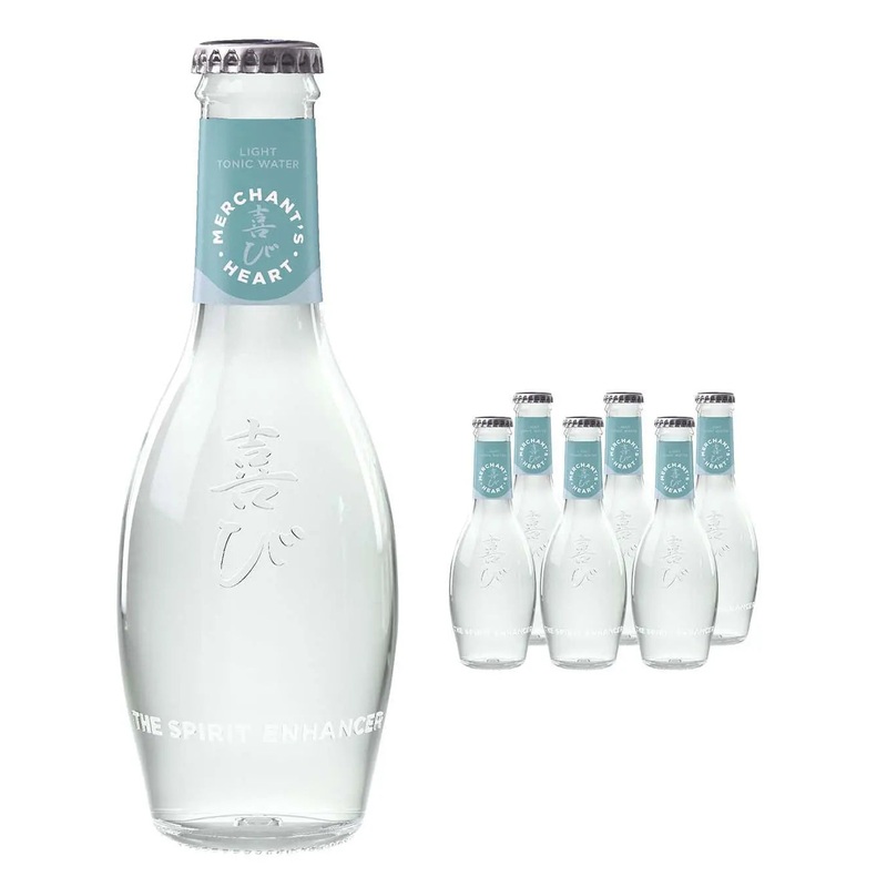 Merchant's Heart Original Light Tonic Water Multipack, 6 x 200 ml