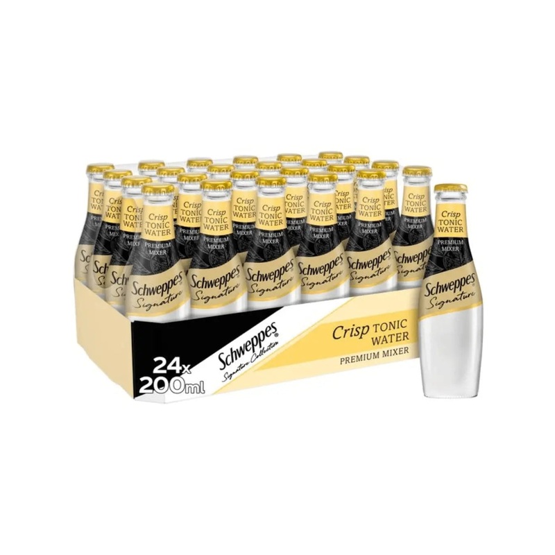 Schweppes 1783 Crisp Tonic Water Multipack, 24 x 200 ml