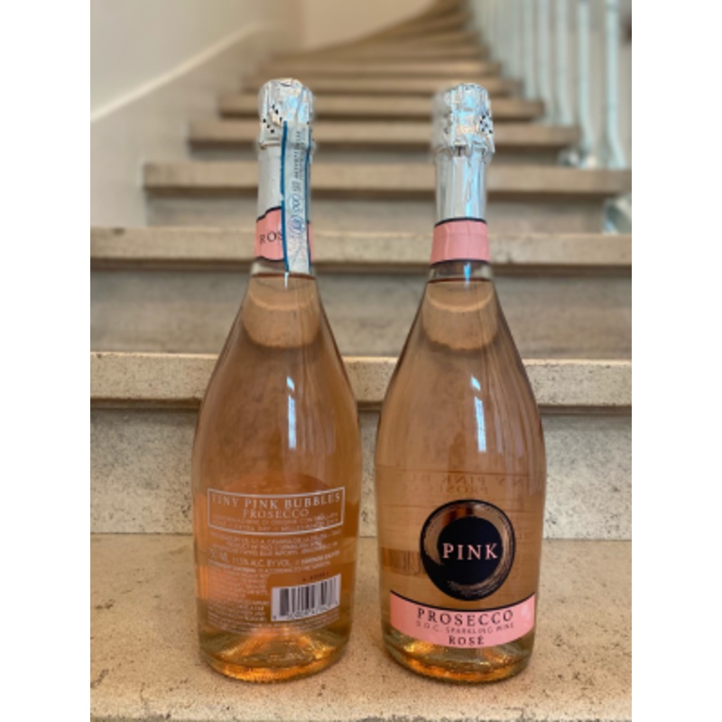 Tiny Pink Bubbles Prosecco