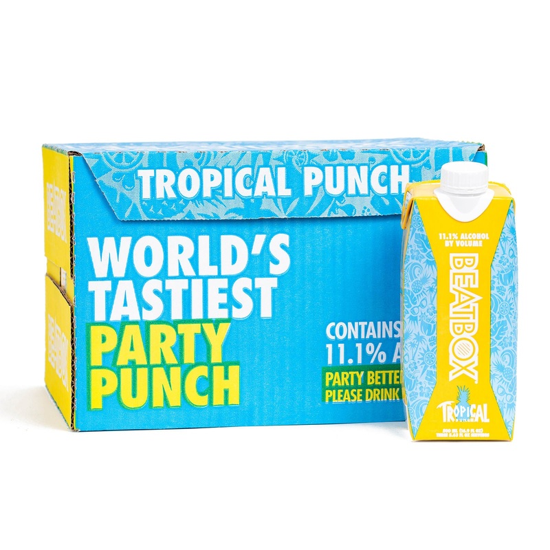 Beatbox Tropical Punch 12 Pack (500 ml Cartons)