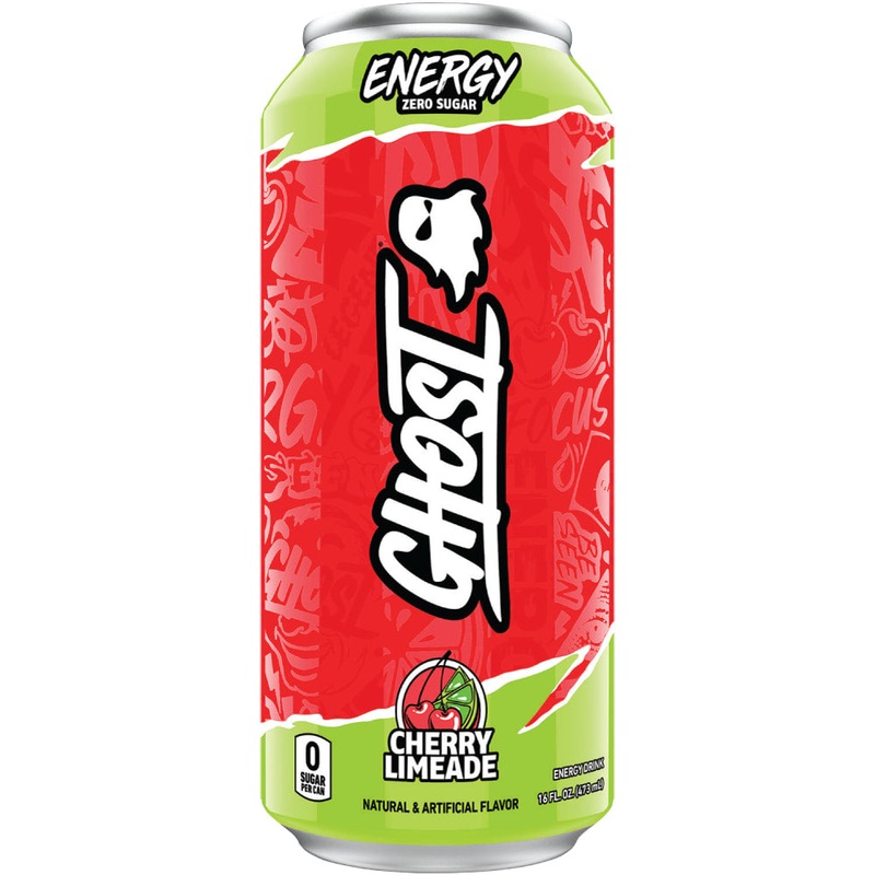Ghost Cherry Limeade 6x 4 Pack (16 oz Cans)