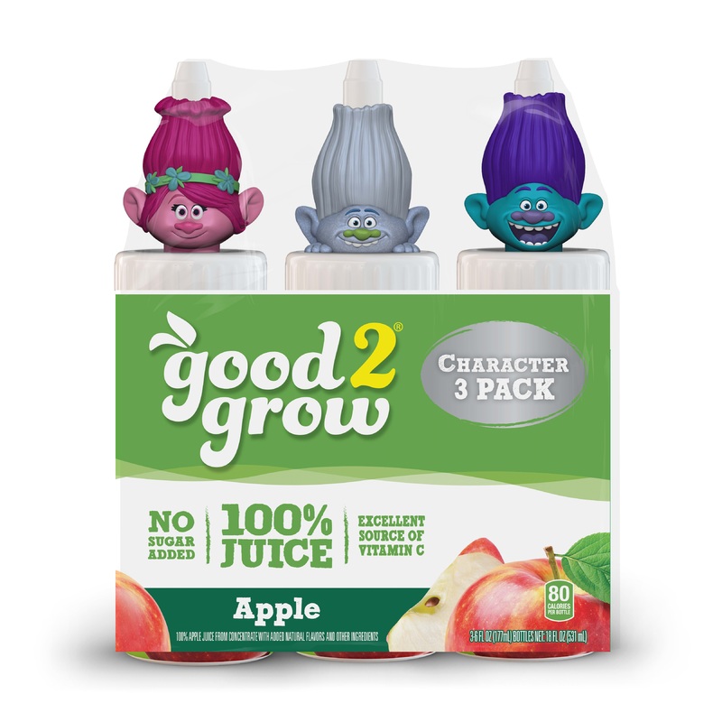 good2grow 100% Fruit Apple 4x 3 Pack (6 oz Bottles)