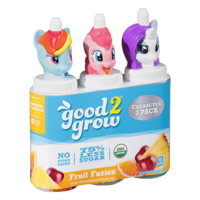 good2grow Organic Fruit Fusion 4x 3 Pack (6 oz Bottles)