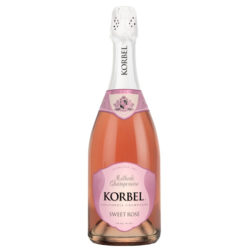 Korbel Sweet Rose California Champagne