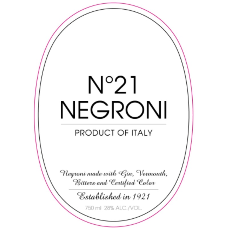No 21 Negroni Cocktail