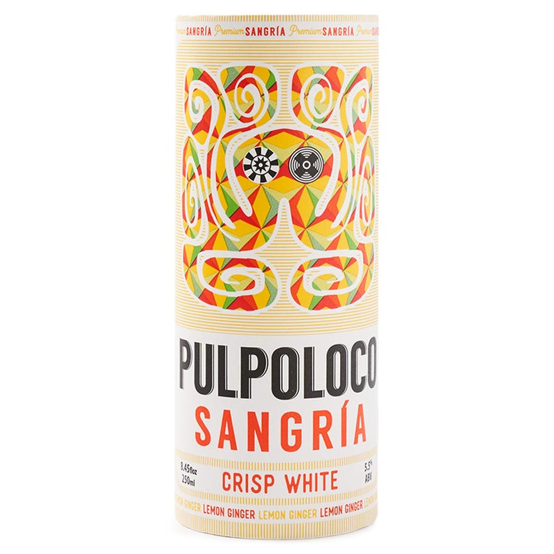 Pulpoloco Crisp White Sangria 3x 4 Pack (250 ml Cans)