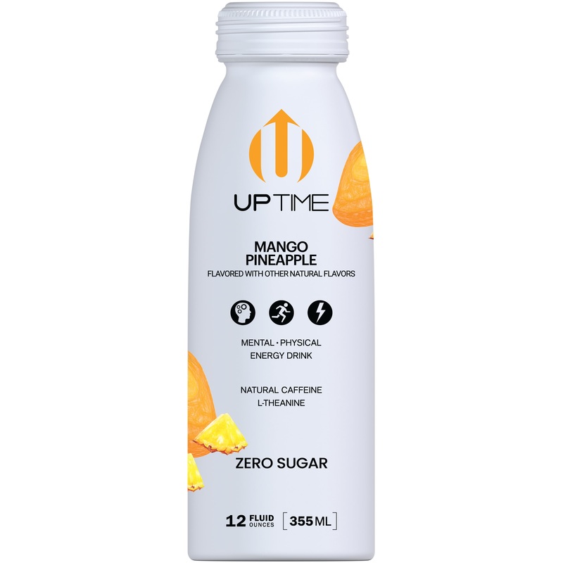 UPTIME Mango Pineapple Sugar Free 12 Pack (12 oz Bottles)