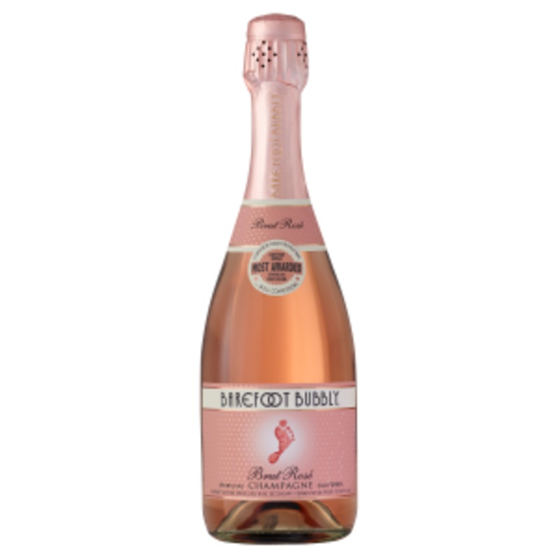Barefoot Sparkling Barefoot Bubbly Brut Rose Nv