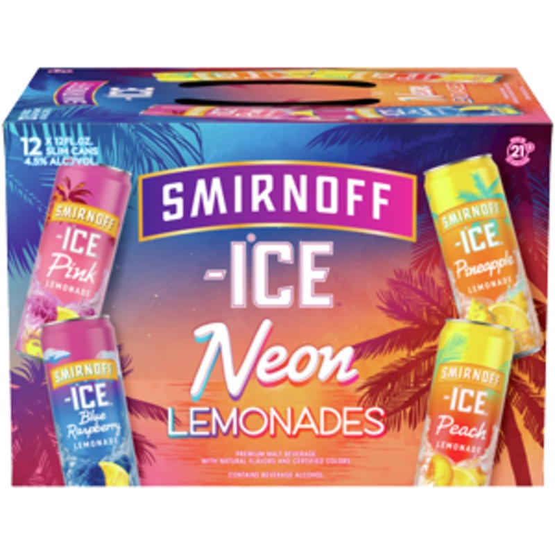 Smirnoff Ice Neon Lemonade Variety Pack