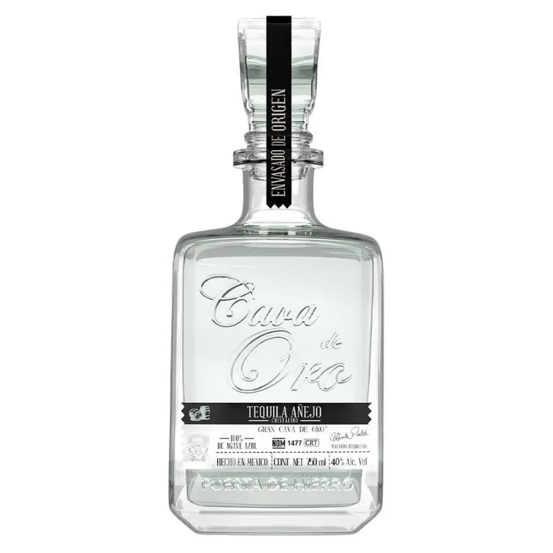 Cava De Oro Tequila Anejo Cristalino 750mL