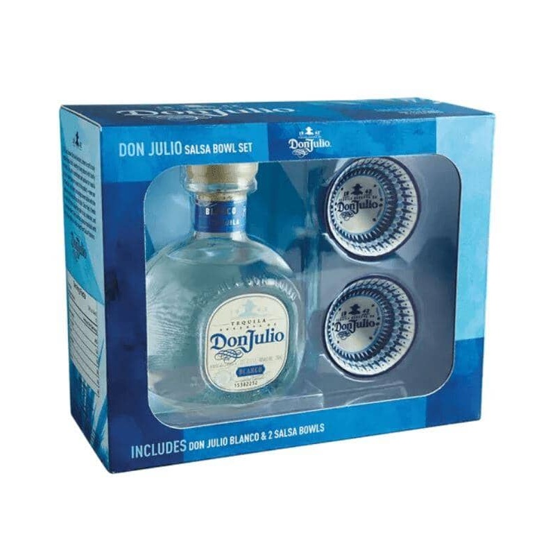 Don Julio Blanco Tequila w/ 2 Bowls Gift Set