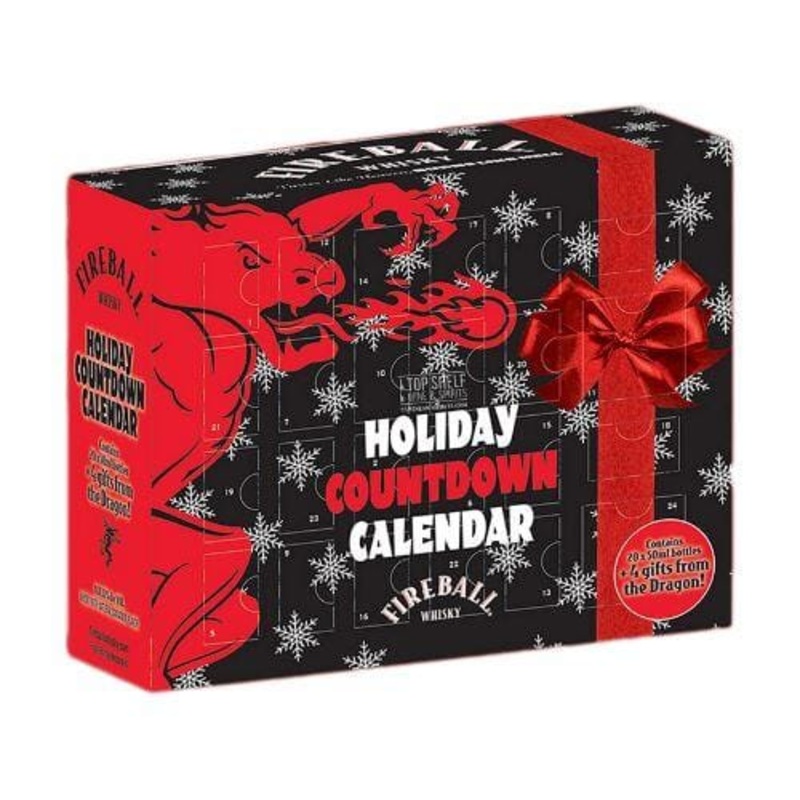 Fireball Holiday Countdown Calendar 20/50ml