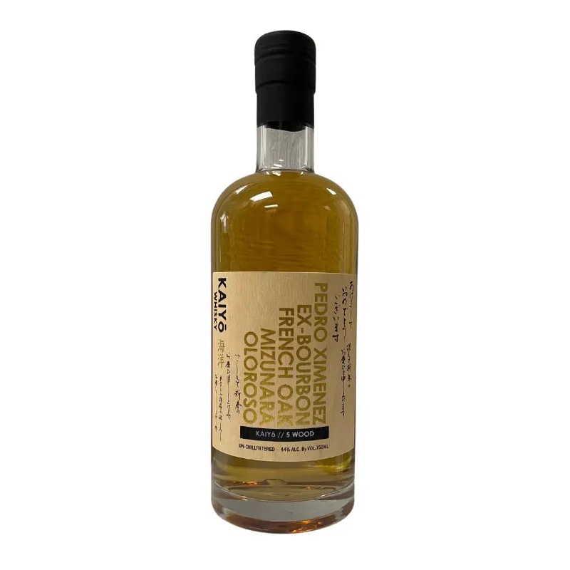 Kaiyo 5 Wood Japanese Whisky 750mL