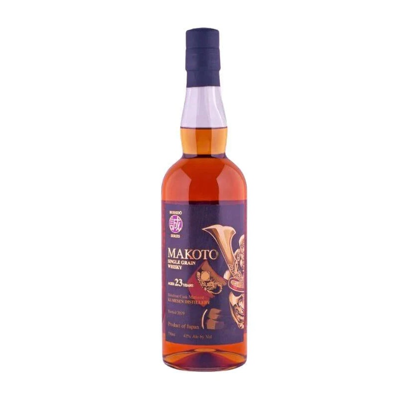Makoto 23 Year Old Single Grain Japanese Whiksy 750mL