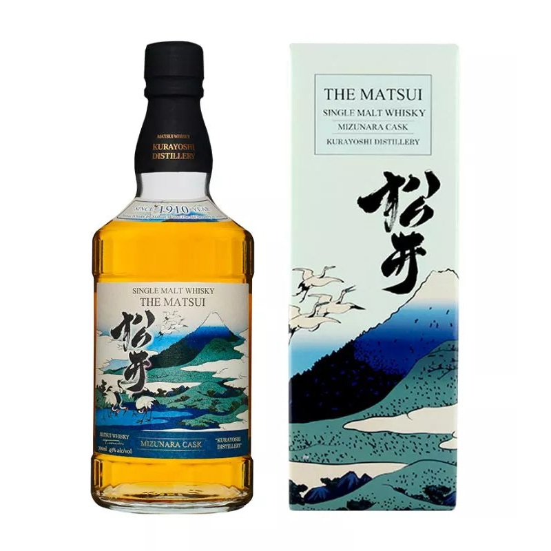 Matsui Single Malt Mizunara Cask Limited Edition Japanese Whisky 750mL