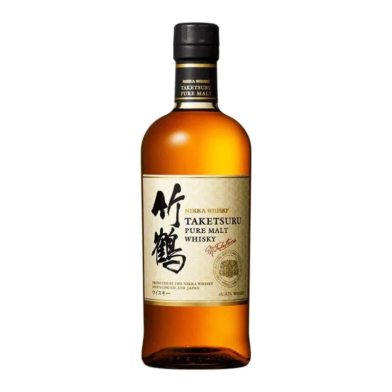 Nikka Taketsuru Pure Malt White Label Japanese Whisky 750mL