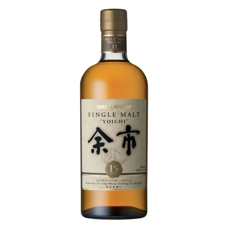 Nikka Yoichi 15 Year Single Malt Japanese Whisky 750mL