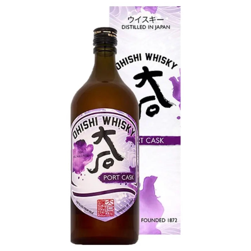 Ohishi Port Cask Japanese Whisky 750mL