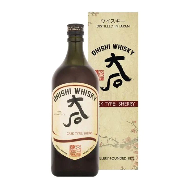 Ohishi Sherry Cask Japanese Whisky 750mL