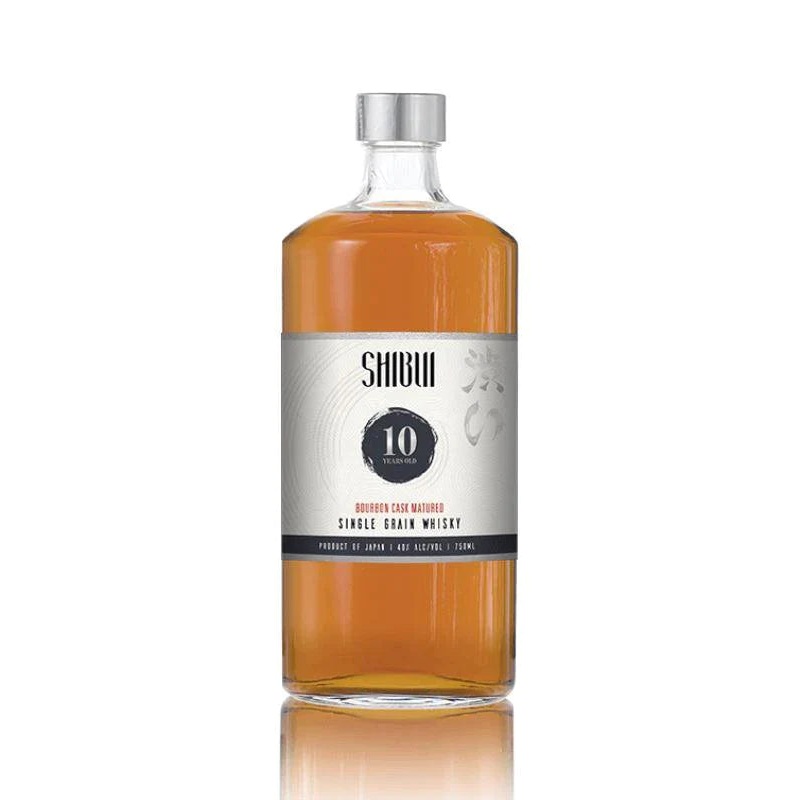Shibui Single Grain 10 Year Bourbon Cask Japanese Whisky 750mL
