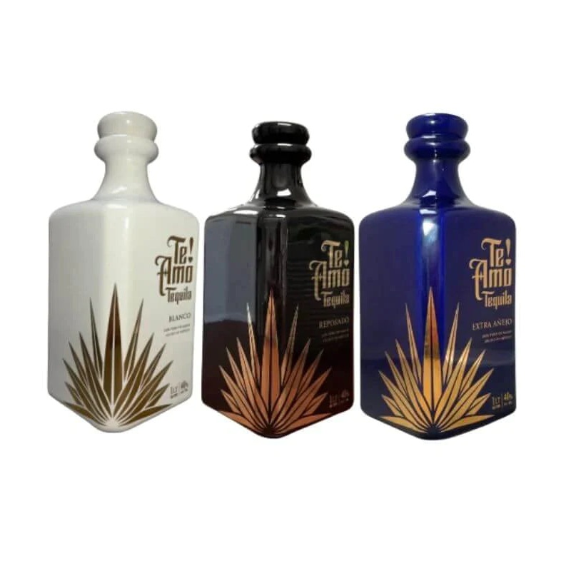 Te Amo Ceramic Tequila Bundle
