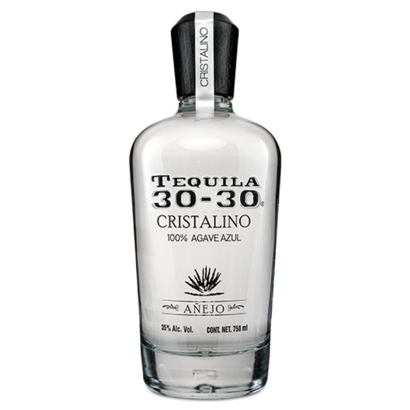 Tequila 30-30 Cristalino Anejo 750mL