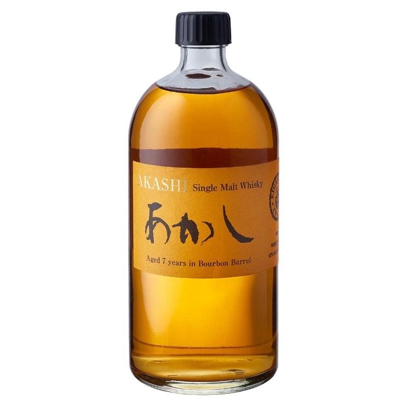 Akashi 7 Year Bourbon Barrel Aged Japanese Single Malt Whisky 750mL