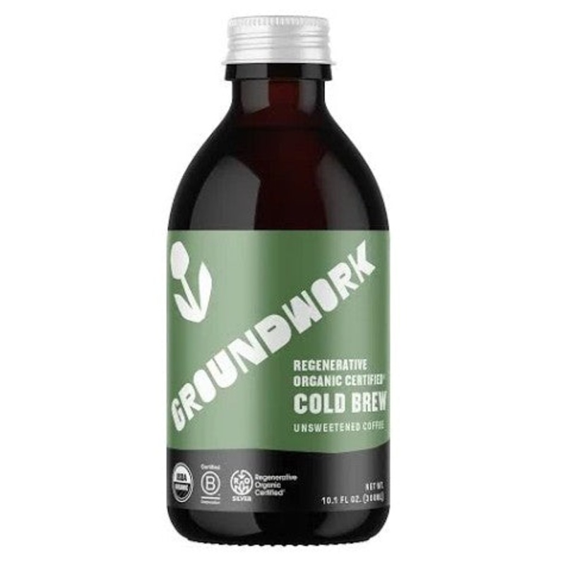 Groundwork Organic Cold Brew 10.1 oz Mini Bottle