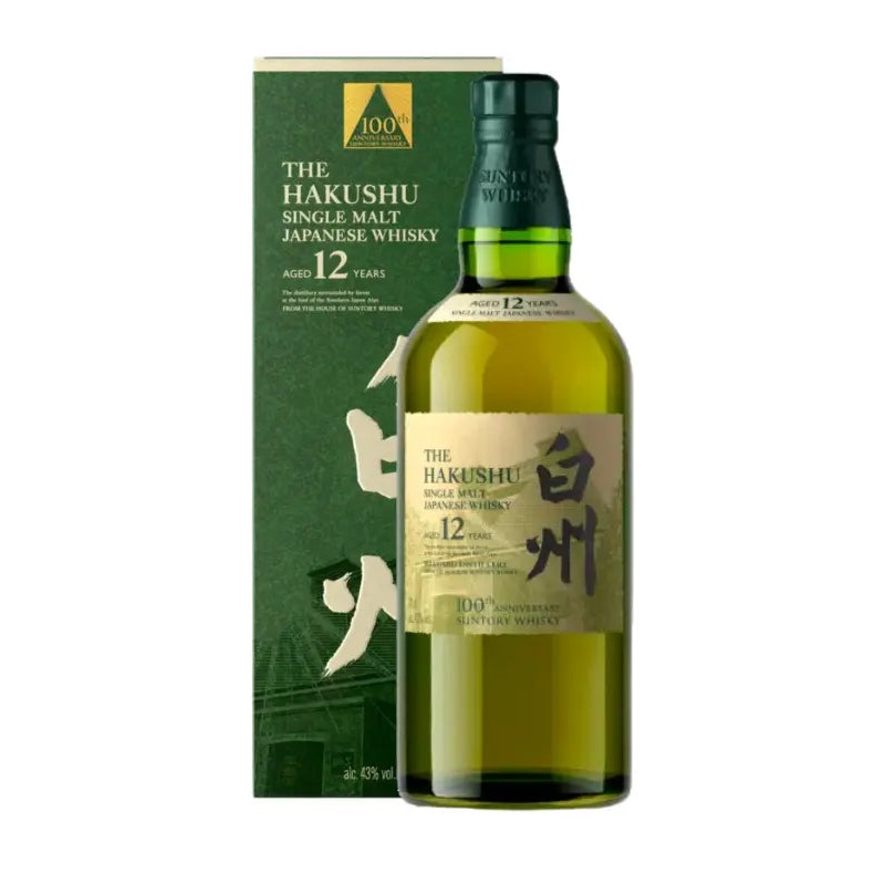 Hakushu 12 Year 100th Anniversary Japanese Whisky 750mL