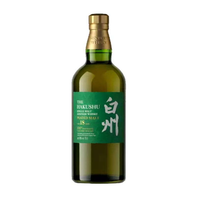 Hakushu 18 Year Old Peated Malt 100th Anniversary Japanese Whisky 700mL