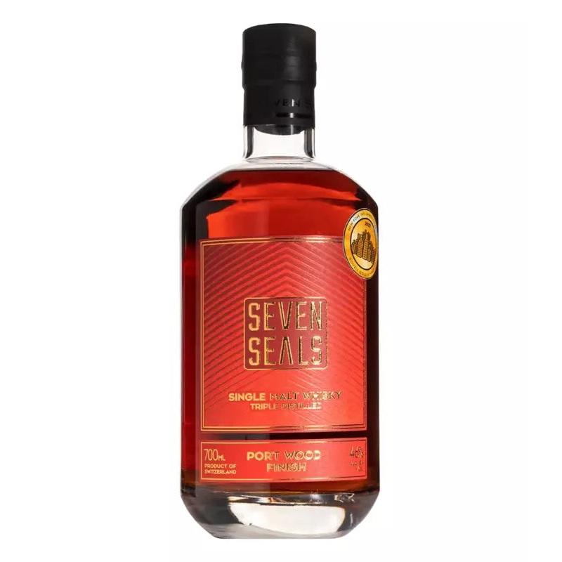 Seven Seals Port Wood Finish Swiss Single Malt Whisky 700mL